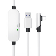 Universelles USB-VR-Verbindungskabel für Meta Quest 3S/3/2 und 4 VR-Headset, Schnellladekabel mit Datenübertragung, 4,9 M (16 Fuß)