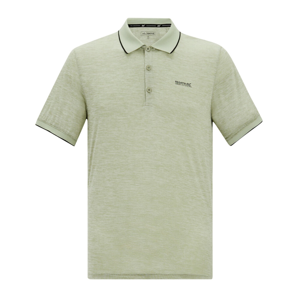 Regatta (M, Abbeystone) Mens Remex Ii Jersey Polo Shirt Multicoloured