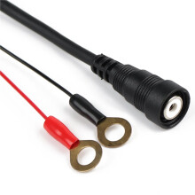 Câble D'Alimentation/Fil 24 AWG Résistant au Froid et Flexible pour Casque Électrique de Motoneige avec Visière Chauffante et Antibuée