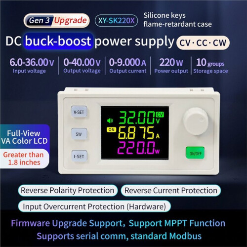 SK220X Step /Down Converter +433 Kit Regulated Power Supply Constant Voltage Constant Current Solar Charging Module 1