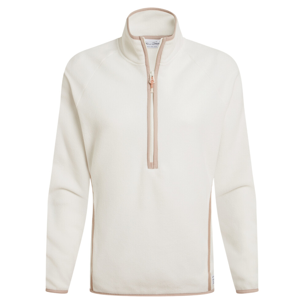 Craghoppers - Women's Fleece Half Zip Jacket - White - Size 18 UK - Image 3