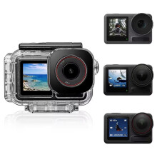 Boîtier Étanche pour Osmo pour Action 5 Pro/4/3 - Boîtier de Protection et Accessoires de Plongée Sous-Marine