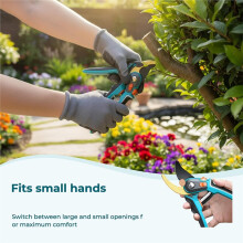 Orchard Pruning Shears - Premium Metal Branch Scissor Tool for Garden Horticulture