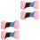 2Sets Speelgoed Hond Kat Kauwspeelgoed Met Concave 2