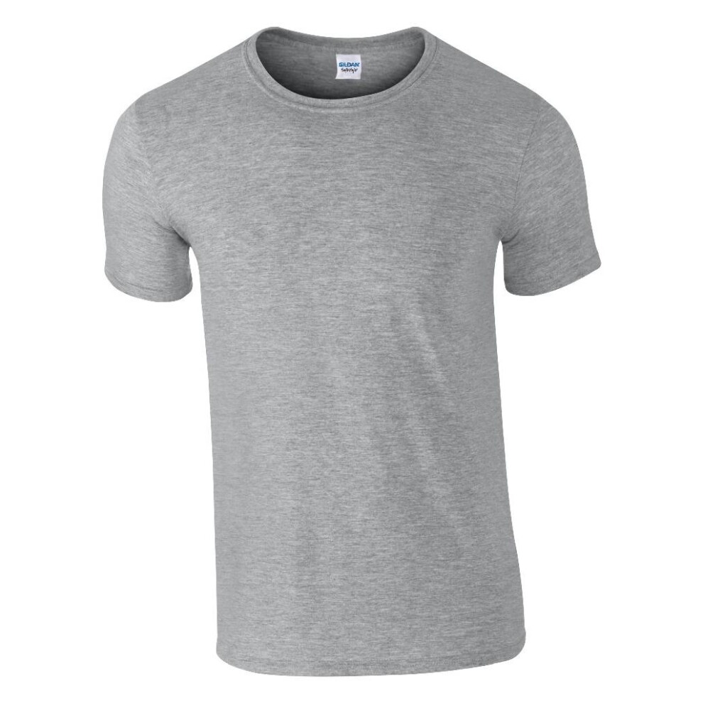 Gildan (5Xl, Sport ) Mens Soft Style Ringspun T Shirt Grey