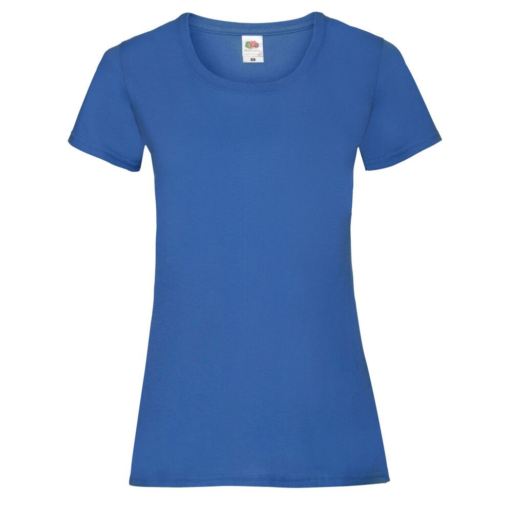 Fruit Of The Loom (Xl, Royal ) Womens/Ladies Lady Fit T-Shirt Blue