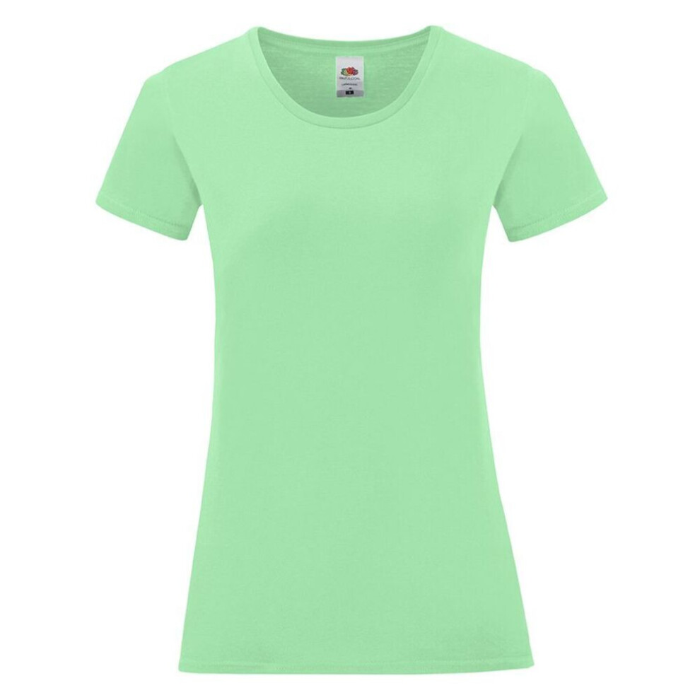 Fruit Of The Loom (S, Neo Mint) Womens/Ladies Iconic 150 T-Shirt Multicoloured