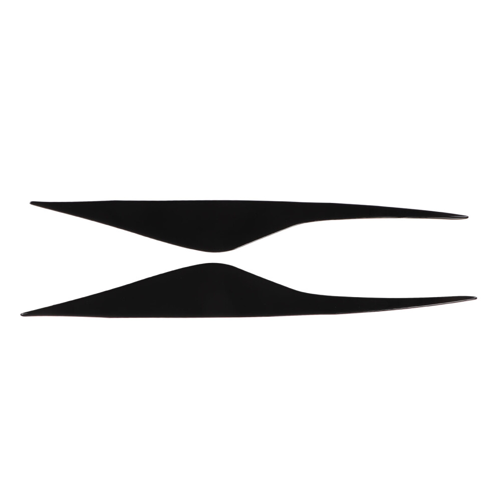 Ford Mondeo Mk4 Headlight Eyebrow 2Pcs Black 7293282805194