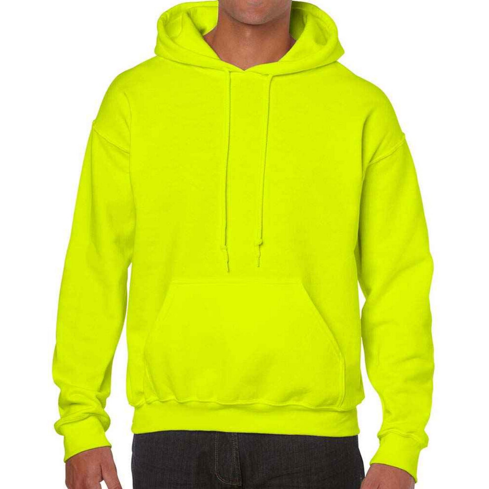 Gildan (Xxl, Safety ) Unisex Adult Heavy Blend Hoodie Green