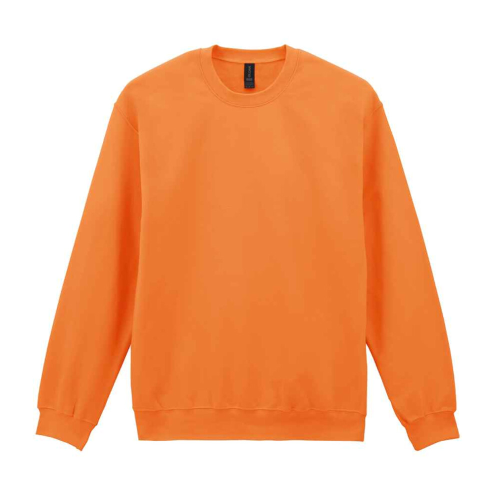 Gildan (Xl, Tangerine) Unisex Adult Softstyle Midweight Sweatshirt Multicoloured