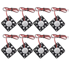 3D Printer Cooling Fan 40x40x10mm Oil Bearing Blower Fan  12V Brushless Cooling Fan for Hotend Extruder 8PCS