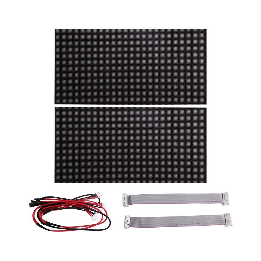 2Pcs P2.5 Indoor Full Color Led Display Board 320X160mm 128X64 Pixels P2.5 Led Panel Matrix Hub75 P2.5 Led Screen Panel 6031300623051