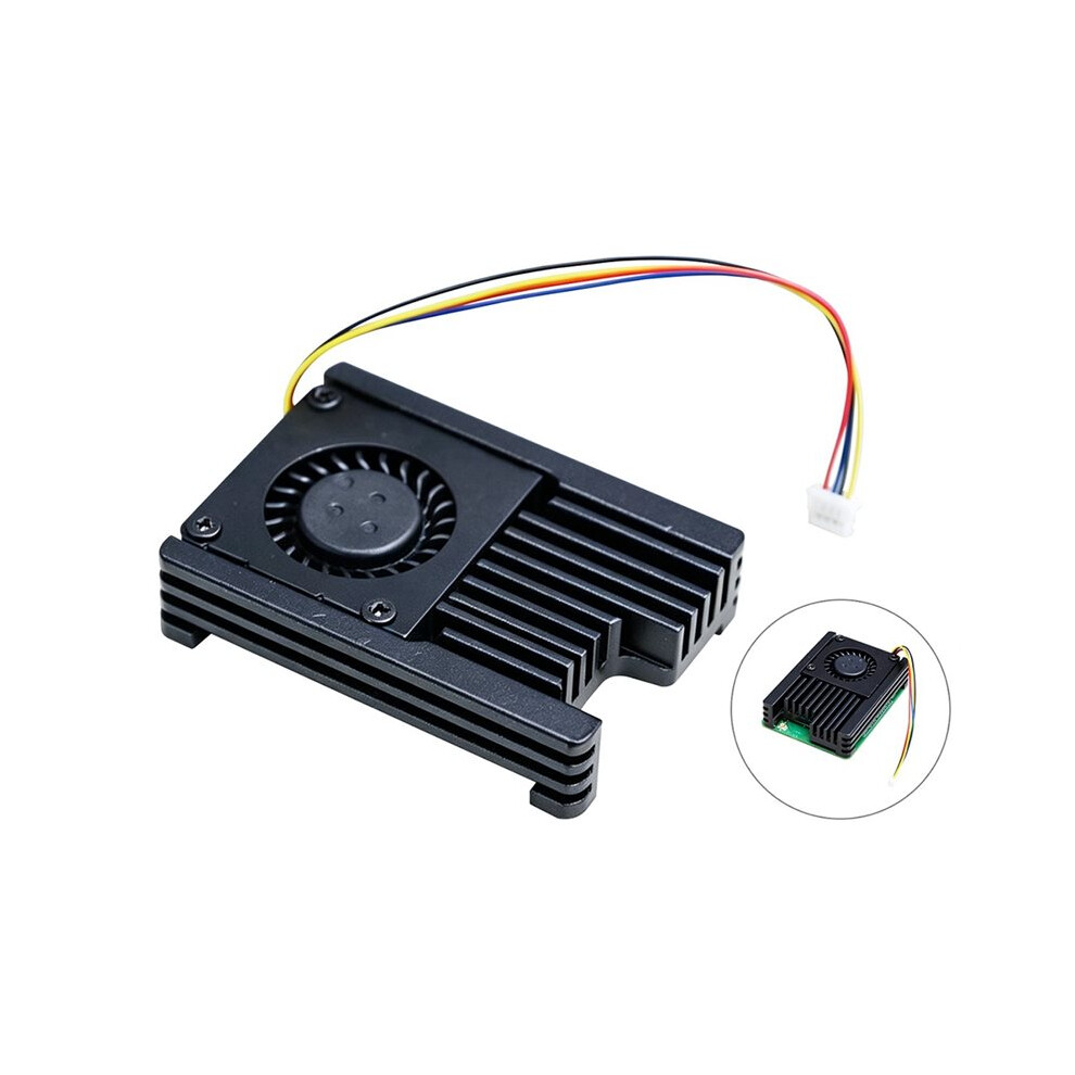For Raspberry Pi Cm5 Heatsink With Pwm Speed-Controlled Fan For Official Compute Module 5 Io Board 4712931249002