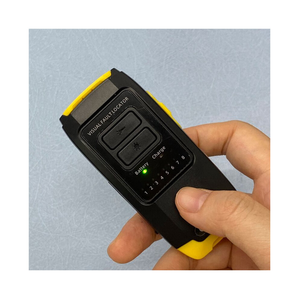 Visual Fault Locator 15Mw Optic Fiber Cable Tester Fc/Sc/St Connector Rj45 Cable Test Optical Laser Vfl Red 4712027086825