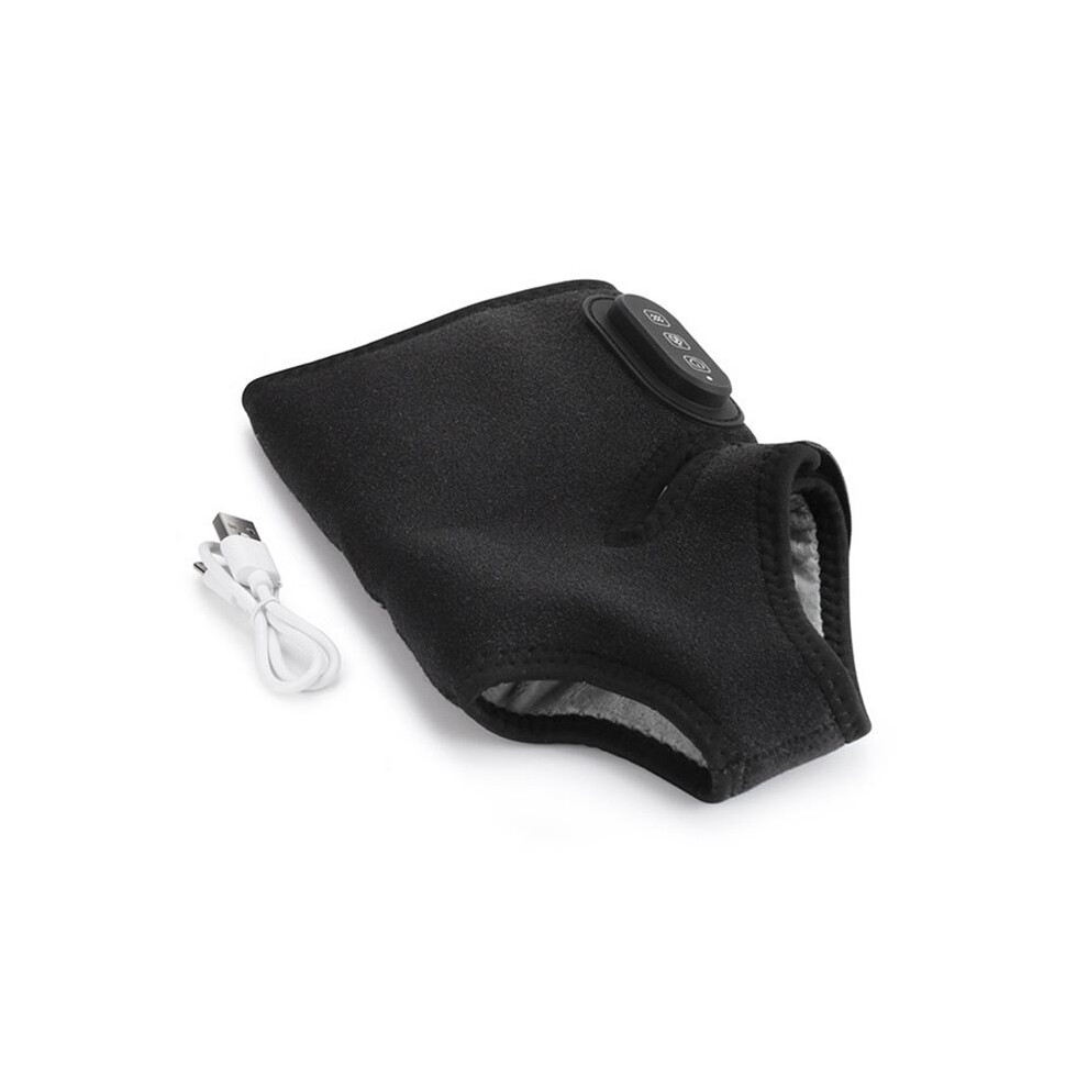 Cordless Heated Ankle Compression Wrap, 3 Heating Levels & Vibration Therapy with  App Control, Heating Massage