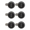 6X Alloy Code Combination Cam Lock Keyless Post Mail Box Cabinet RV 3 Dial Black 1