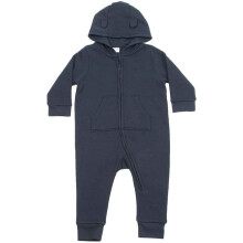 (12-18 Months, Navy) Larkwood Toddler Fleece All-In-One Nightwear