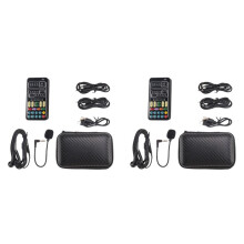 2X Voice Changer Handheld Microphone Voice Changer with Sound Multifunctional Effects Machine for Phone// (I9)