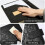Porte-Documents Professionnel, Classeur en Similicuir Texturé Gaufré pour Bloc-Notes, Carnet de Notes et CV 6