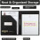 Porte-Documents Professionnel, Classeur en Similicuir Texturé Gaufré pour Bloc-Notes, Carnet de Notes et CV 4