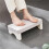 Heavy Duty Plastic Step Stool for Kitchen, Bathroom, Makeup - Versatile Step Stool for Easy Access to Counters 2