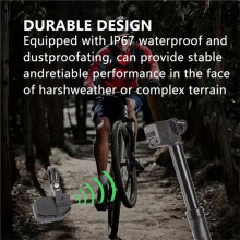 RACEWORK Kabellose Elektronische Dropper-Sattelstütze mit Millisekunden-Reaktionszeit für Mountainbikes und Rennräder, 175 mm Sitzrohr, 31,6 mm
