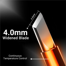 2UUL Soldering Iron Tip 4.0mm Widened Blade for C210 Station, CPU/Middle Layer Drag Tin, Replacement Welding Tip