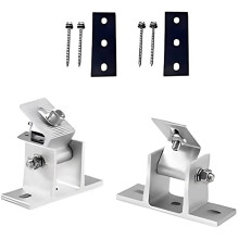 Adjustable Solar Panel Mount Bracket Base Aluminium Stainless Steel for Flat Sheet Metal Roof Solar Panel Tilt Moun