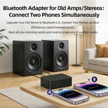 Nieuwe 6.0 Audio-Ontvanger, Luidsprekerversterker, Audiomodule, Retrofitkit voor Oude Luidsprekers, Brede Compatibiliteit