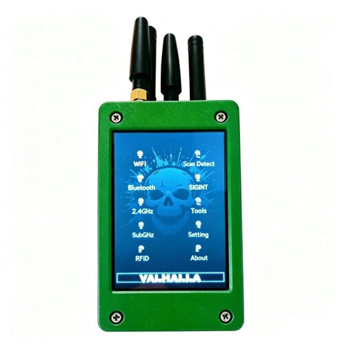 ESP32-DIV HaleHound Dev Board WiFi/ 2.8" Touchscreen RSSI Readout Development Board 2.4GHz, SubGHz, GPS