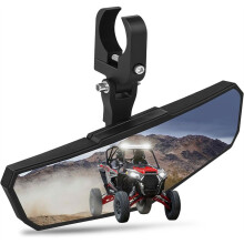 Rétroviseur Intérieur, Rétroviseur Central SXS, Compatible avec Arceau de Sécurité de 1,5" à 2", Compatible avec pour RZR
