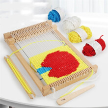 Webstuhl-Set, Kinder-Bastelset, Holzwebstuhl für Erwachsene, DIY-Bastelset für Anfänger