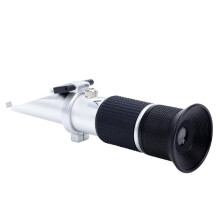 Handheld Honey Refractometer 0-80% Sugar Content Meter for Honey Fruits Food