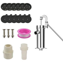 Deep Well Hand Pump, Courtyard Well Manual Pump, Sturdy Deep Well Pump Manual Groundwater Pumps for Home Garden