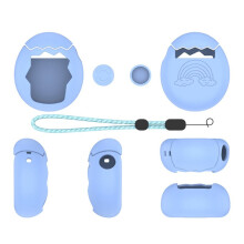 Silicone Protective Cover for Paradise Waterproof Full Cover Case with Thumb Grips and Lanyard A
