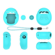 Silicone Protective Cover for Paradise Waterproof Full Cover Case with Thumb Grips and Lanyard B