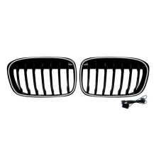 Nierengrill mit LED-Beleuchtung für die Frontstoßstange Des für X1 F48 F49 (2015-2019) - Exterieur-Zubehör