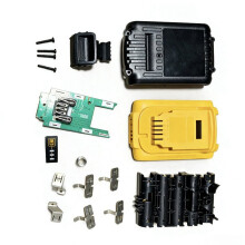 Boîtier de Rangement pour Batterie 5Core DCB203 18/20 V pour Outils Électriques pour , Kit de Protection et de Remplacement de Batterie 18650