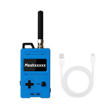 GAT562 30S Pod Meshtastic LoRa NRF52840 SX1262 L76K GPS 30dBm LoRa Radio Meshcore Node+2000mAh Battery + Case 915MHz