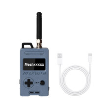 GAT562 30S Pod Meshtastic NRF52840 LoRa Module SX1262 L76K GPS 30dBm LoRa Meshcore Node with 2000mAh Battery 915MHz