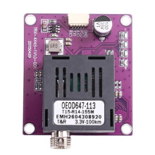 Module de Transceiver Optique TTL 100KM Équipement Terminal Optique Spécifique Aux Drones 5.5-26V TX SkyEnd
