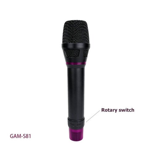 Professional Karaoke Mic Handheld Professional Wired Dynamic Microphone for Vocal Music Performance GAM-S81 1