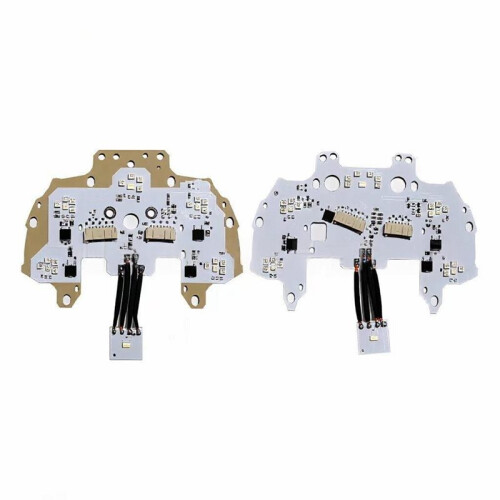 2PCS Inner+Outer LED Daytime Running Light Source Board for  F02 2013-2015 Front Turn Signal Light LED Chip PCB Board 2