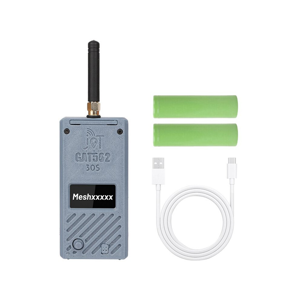 Gat562 30S Meshtastic Lora Mesh 1.3 Inch Oled Display Nrf52840 Sx1262 Gps Lora Meshcore Tracker 30Dbm 5000Mah 868Mhz 6032787992388
