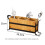 Bamboo Kitchen Utensil Holder for Countertop, 3-Compartment Organizer for Cooking Tools, Silverware, and Spatulas 7