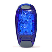 Fahrrad RüCklicht MTB Rennrad Licht Warnhelm Licht RüCkentasche Licht Tragbares Lauflicht FahrradzubehöR, Blau