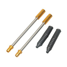 MTB Mountain Bike Bicycle Accessories V Brake Noodles Cable Guide Bend Tube Pipe Sleeves Boots Protector Hose-Yellow