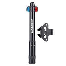 BETO Pompa per Bici con Manometro-Pompa per Pneumatici per Bici Presta e Schrader-120 PSI Pompa per Bicicletta Portatile per Bici da Strada e MTB