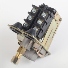 1 Stück 380V/400V Drehstrom-Druckschalter für Luftkompressoren, Industrielle Anwendung, Einfache Installation, Schwarzes Gehäuse