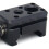 Fixador de Trilho NATO com Rosca de 1/4 Polegadas e 3/8 Polegadas para Braço Mágico de Microfone, Monitor e Luz de Vídeo 6